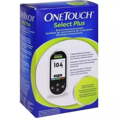 ONE TOUCH Select Plus glikozes monitoringa sistēma mg/dl, 1 gab