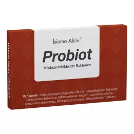 BIOMO Aktīvās probiotikas kapsulas, 15 gab