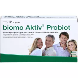 BIOMO Aktīvās probiotikas kapsulas, 30 kapsulas