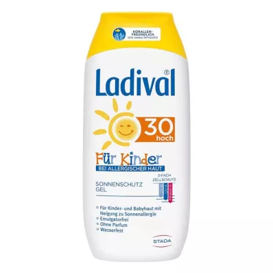 LADIVAL Bērnu ādas želeja pret alerģiju LSF 30, 200 ml