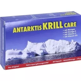 ANTARKTIS Krill Care kapsulas, 60 kapsulas