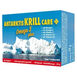 ANTARKTIS Krill Care kapsulas, 60 kapsulas