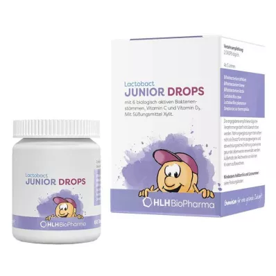 LACTOBACT Junior Drops pastilas, 60 gab LACTOBACT Junior Drops pastilas, 60 gab