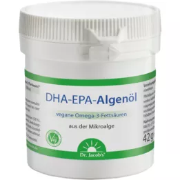 DHA-EPA-Dr Jacobs aļģu eļļas kapsulas, 60 kapsulas