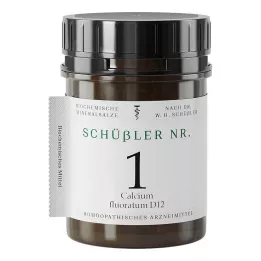 SCHÜSSLER NR.1 Calcium fluoratum D 12 tabletes, 400 gab