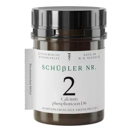 SCHÜSSLER Nr.2 Calcium phosphoricum D 6 tabletes, 400 kapsulas