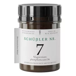 SCHÜSSLER Nr.7 Magnesium phosphoricum D 6 tabletes, 1000 gab