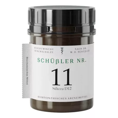 Schüssler No.11 Silicea D 12 tabletes, 400 gab Schüssler No.11 Silicea D 12 tabletes, 400 gab