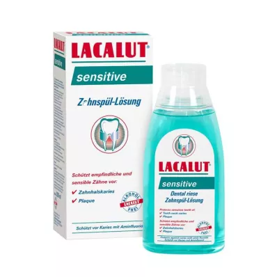 Lacalut jutīgs zobu skalošanas šķīdums, 300 ml Lacalut jutīgs zobu skalošanas šķīdums, 300 ml