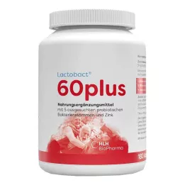 LACTOBACT 60plus kapsulas ar zarnu apvalku, 180 kapsulas