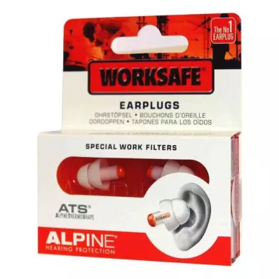 Alpine Worksafe ausu aizbāžņi (2 gab.) Alpine Worksafe ausu aizbāžņi (2 gab.)