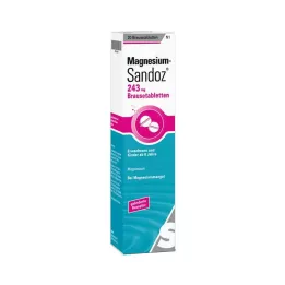 MAGNESIUM SANDOZ 243 mg putojošas tabletes, 20 gab