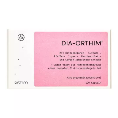 DIA ORTHIM Kapsulas, 120 kapsulas