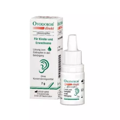 OTODOLOR tiešie ausu pilieni, 7 g