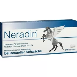 NERADIN Tabletes, 20 gab