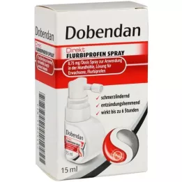DOBENDAN Tiešais flurbiprofēna aerosols 8,75 mg/dos.mouth, 15 ml