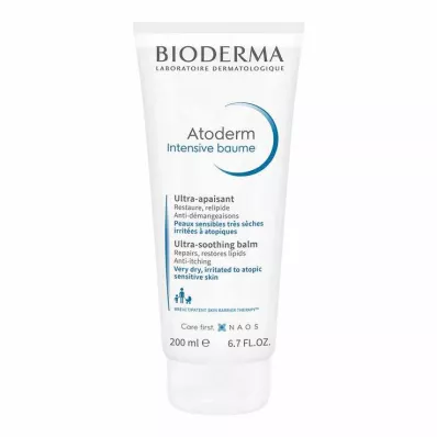 Bioderma Atoderm intensīvais balzams sausai ādai ar noslieci uz neirodermītu un ekzēmu, 200 ml Bioderma Atoderm intensīvais balzams sausai ādai ar noslieci uz neirodermītu un ekzēmu, 200 ml