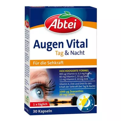 Abbey Eyes Vital Day &amp; Nakts kapsulas, 30 gab