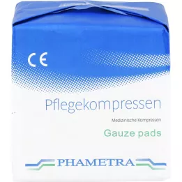 PFLEGEKOMPRESSEN Neausts materiāls 10x10 cm, nesterils, 4 reizes, 100 gab