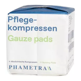 PFLEGEKOMPRESSEN Neausts materiāls 10x10 cm, nesterils, 4 reizes, 100 gab