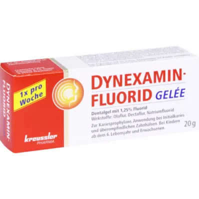 DYNEXAMINFLUORID Zobu želejas želeja, 20 g