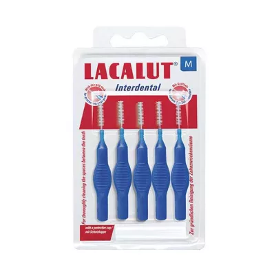 Lacalut Interdental M birstes diametrs 3,0 mm, 5 gab Lacalut Interdental M birstes diametrs 3,0 mm, 5 gab