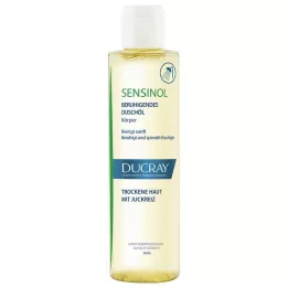 DUCRAY SENSINOL Nomierinoša mazgāšanas eļļa/dušas eļļa, 200 ml
