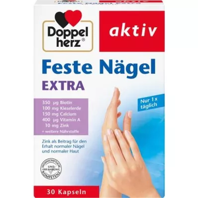 DOPPELHERZ Firm Nails Extra kapsulas, 30 kapsulas