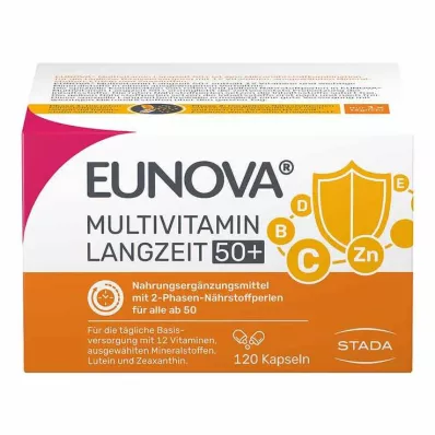 Eunova Long-Term 50+ kapsulas, 120 gab Eunova Long-Term 50+ kapsulas, 120 gab