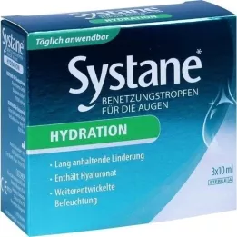 SYSTANE HYDRATION Samitrinoši pilieni acīm, 3X10 ml