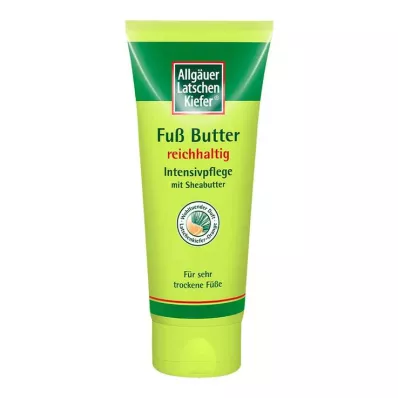 Allgäuer Latschenkiefer pēdu sviesta krēms, 100 ml Allgäuer Latschenkiefer pēdu sviesta krēms, 100 ml