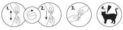 Instructions for use for Amflee 50 mg Spot-On kaķiem, 3 gab - 4