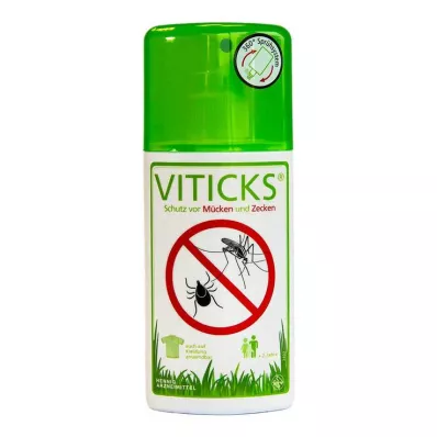 VITICKS Aizsardzība pret odiem un ērcēm, aerosola pudele, 100 ml VITICKS Aizsardzība pret odiem un ērcēm, aerosola pudele, 100 ml