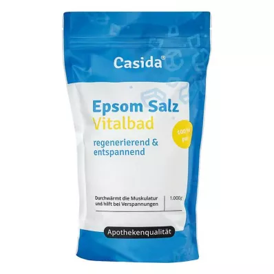 EPSOM Sāls vitalitātes vanna, 1 kg EPSOM Sāls vitalitātes vanna, 1 kg