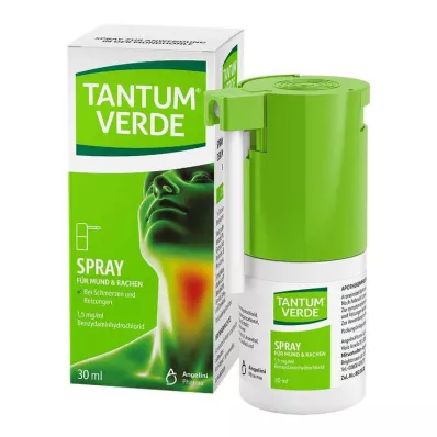 Tantum Verde 1,5 mg/ml mutes dobuma aerosols, 30 ml