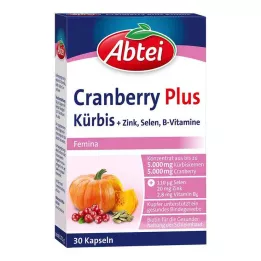 ABTEI Pumpkin Plus dzērveņu kapsulas, 30 kapsulas