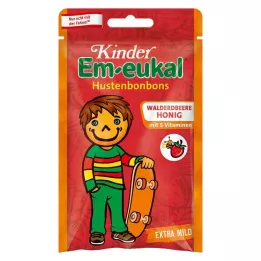 EM-EUKAL Bērnu konfektes meža zemeņu-medus zh., 75 g