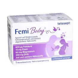 TETESEPT Femi Baby apvalkotās tabletes + mīkstās kapsulas, 2X30 gab