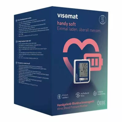 VISOMAT ērts, mīksts rokas asinsspiediena mērītājs, 1 gab VISOMAT ērts, mīksts rokas asinsspiediena mērītājs, 1 gab