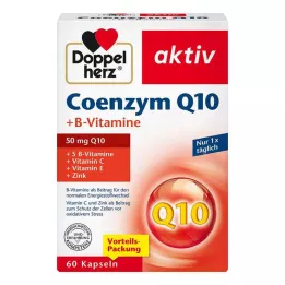 DOPPELHERZ Koenzīms Q10+B vitamīna kapsulas, 60 gab