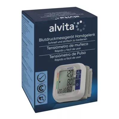 ALVITA Asinsspiediena mērītājs uz rokas, 1 gab ALVITA Asinsspiediena mērītājs uz rokas, 1 gab
