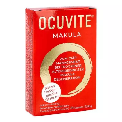 OCUVITE Makulas kapsulas, 28 gab OCUVITE Makulas kapsulas, 28 gab
