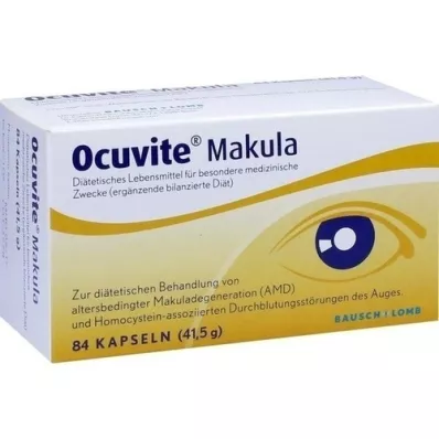 OCUVITE Macula kapsulas, 84 kapsulas