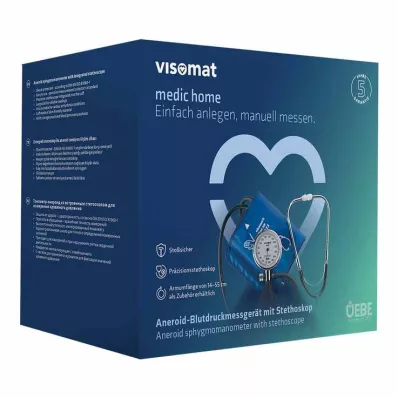 VISOMAT medicīnas mājas XL 32-42cm Steth.Blutdr.Messg., 1 gab VISOMAT medicīnas mājas XL 32-42cm Steth.Blutdr.Messg., 1 gab