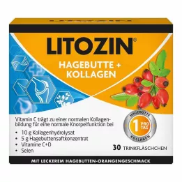 LITOZIN Rožu kauliņu + kolagēna flakons, 30X25 ml