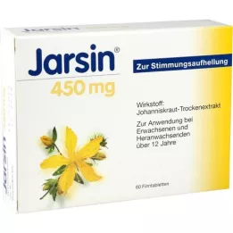 JARSIN 450 mg apvalkotās tabletes, 60 gab