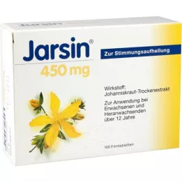 JARSIN 450 mg apvalkotās tabletes, 100 gab