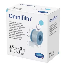 Omnifilm fiksējošā ģipša plēve 2,5 cmx5 m, 1 gab