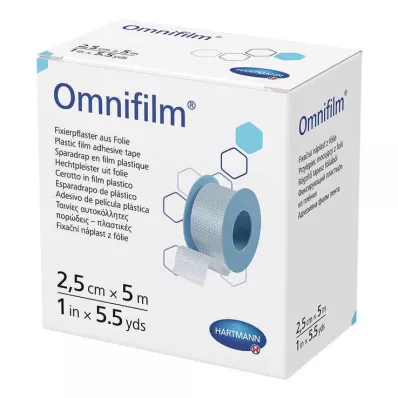 Omnifilm fiksējošā ģipša plēve 2,5 cmx5 m, 1 gab Omnifilm fiksējošā ģipša plēve 2,5 cmx5 m, 1 gab