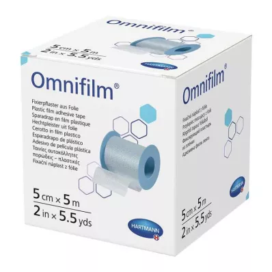 OMNIFILM Fiksācijas ģipša plēve 5 cmx5 m, 1 gab